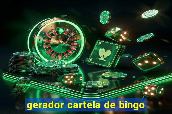 gerador cartela de bingo